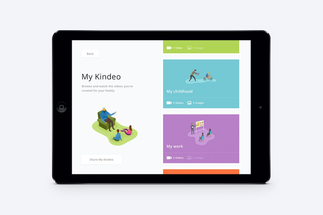 Kindeo app design
